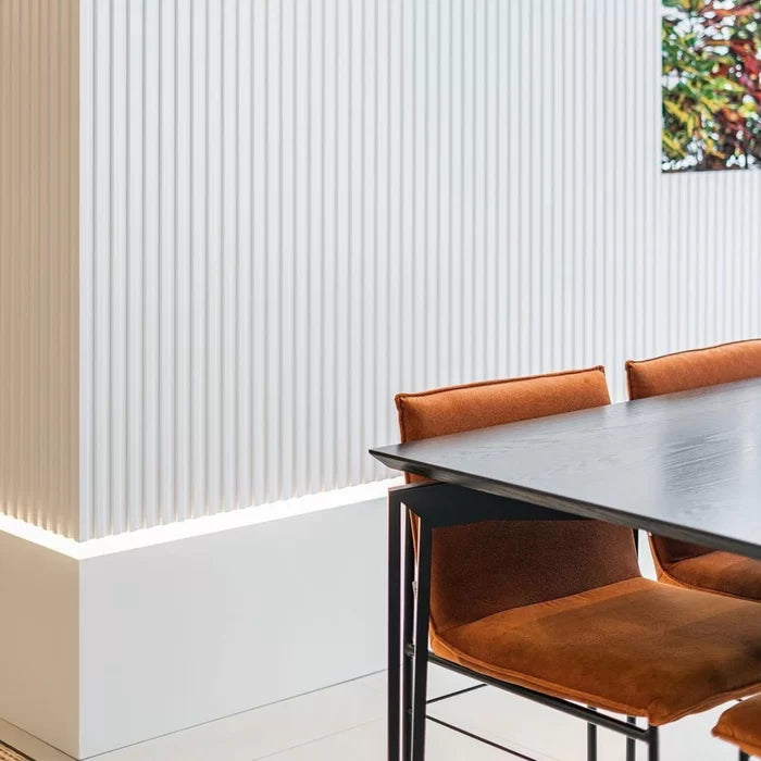 PVC Wood Panel Blanco (10u)