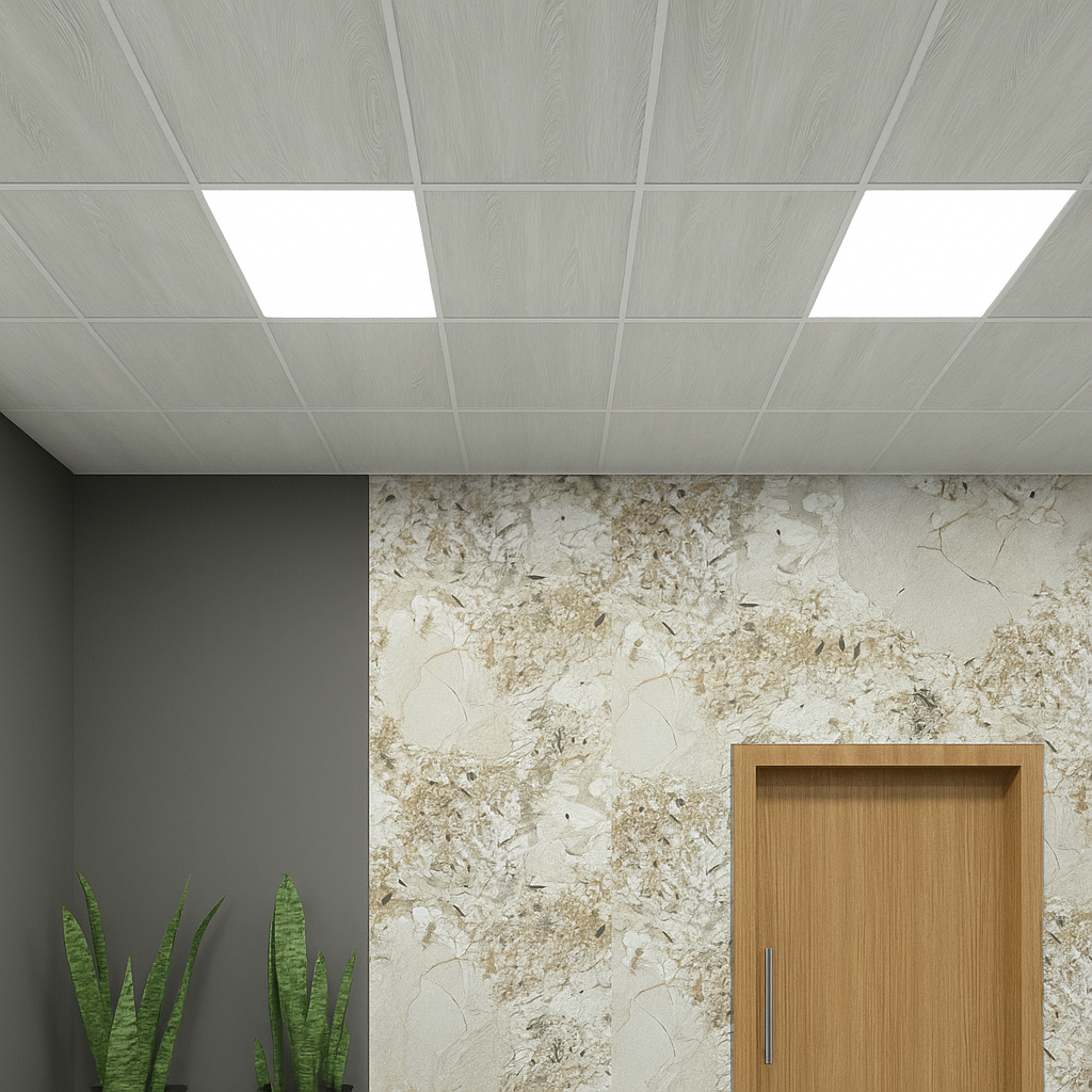 Cielo modular PVC Ciprés 121 x 60cm