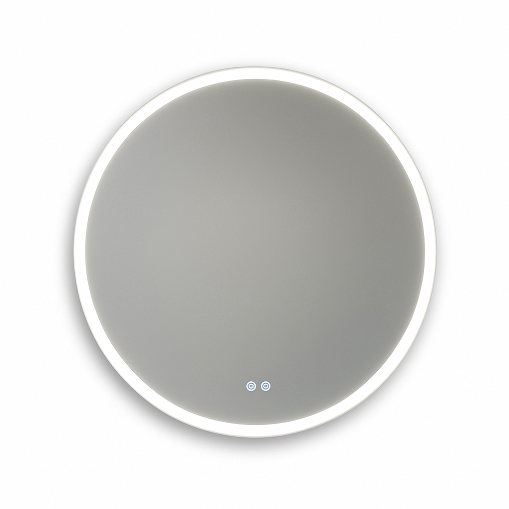 Espejo Circular Antiempañante con Luz LED – 76 cm