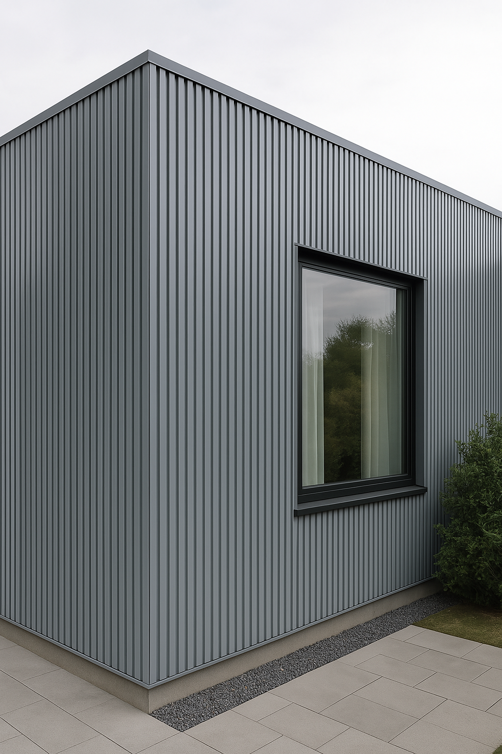 Metal Siding Grey
