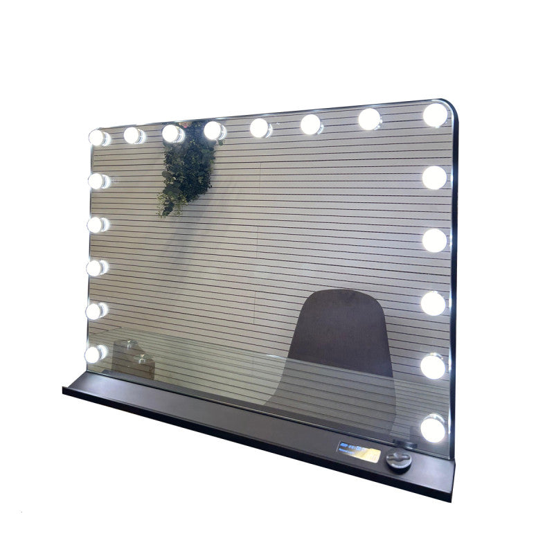 Espejo Inteligente Make Up Hollywood Black – 80 x 60 cm con Puertos USB y Tipo C