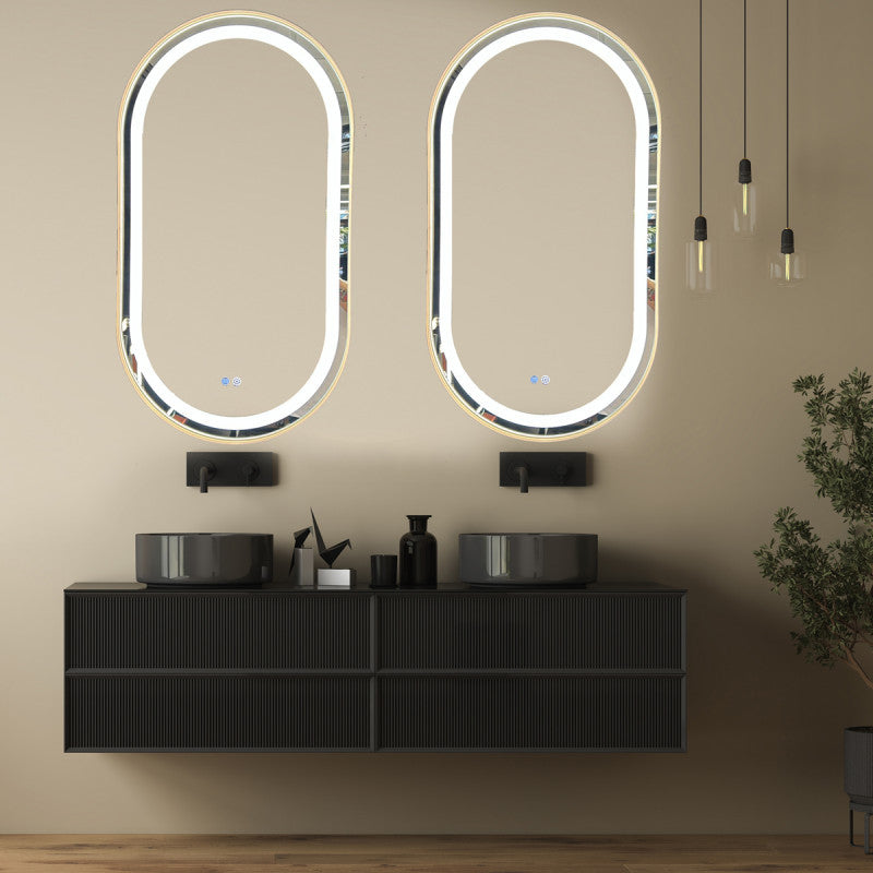 Espejo Runway Antiempañante con Luz LED – 50 x 90,5 cm