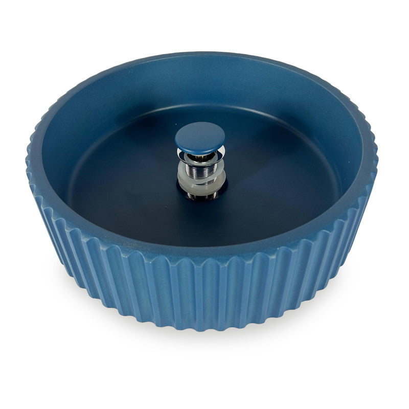Lavamanos Blue – Cemento Azul 400 x 120 mm