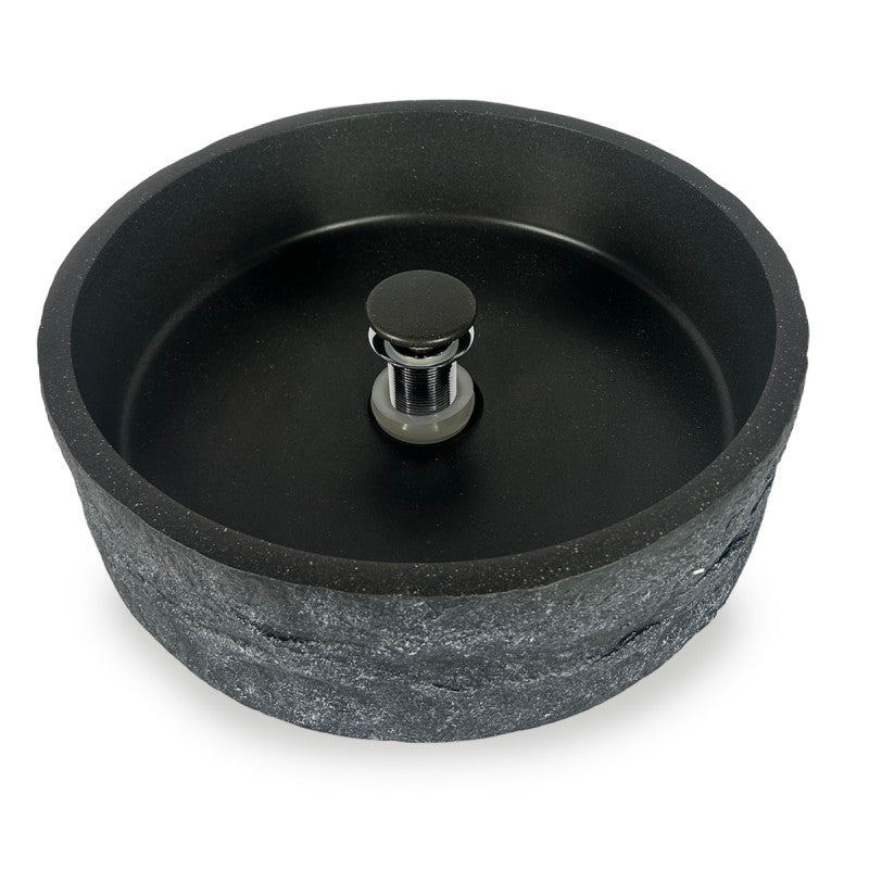 Lavamanos Stone – Cemento Negro