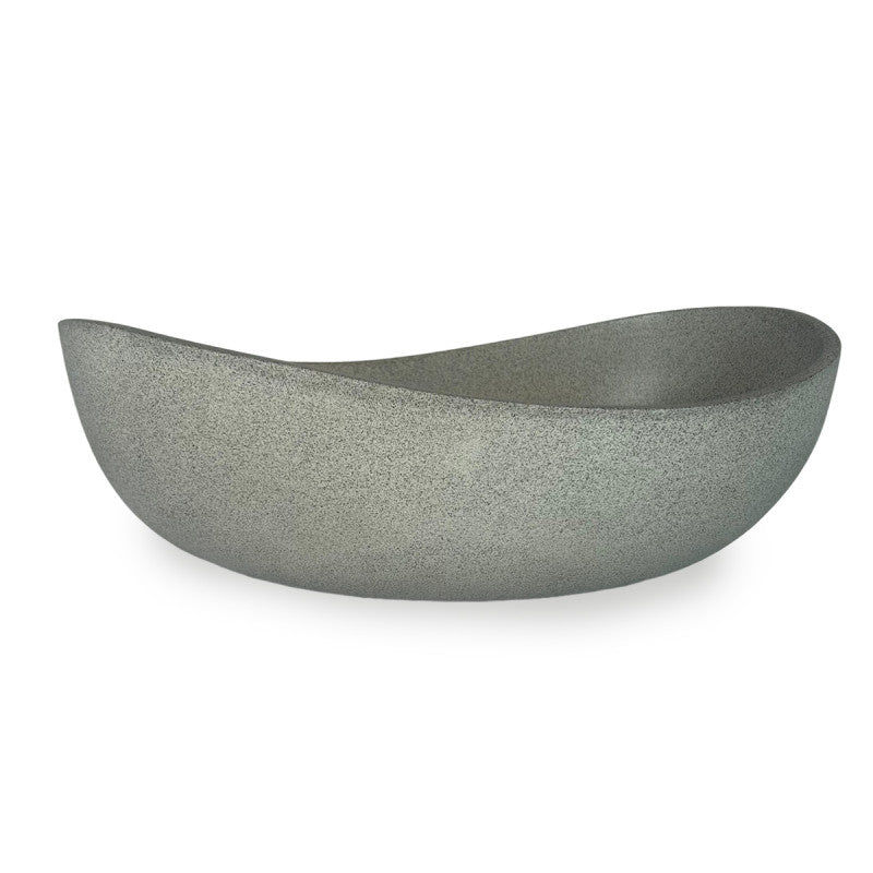 Lavamanos Light Infinity de Cemento Negro – 570 x 370 x 200 mm