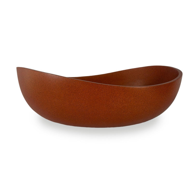 Lavamanos Ocaso Infinity – Cemento Marrón 570 x 370 x 200 mm