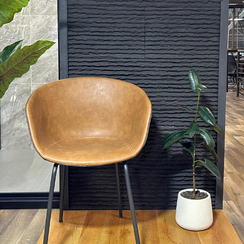 Panel PU Roman Black (6u)