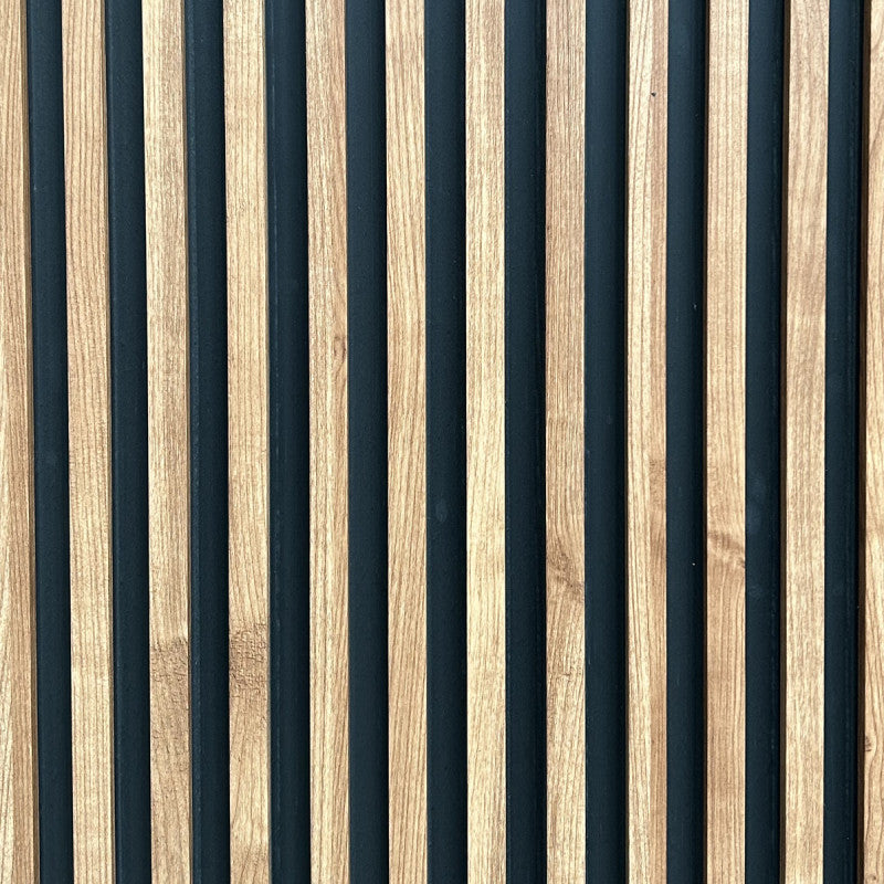 PVC Wood Panel Roble/F Negro