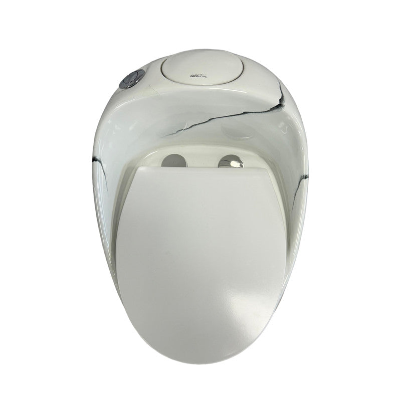 Sanitario One Piece – Modelo Marmolado blanco