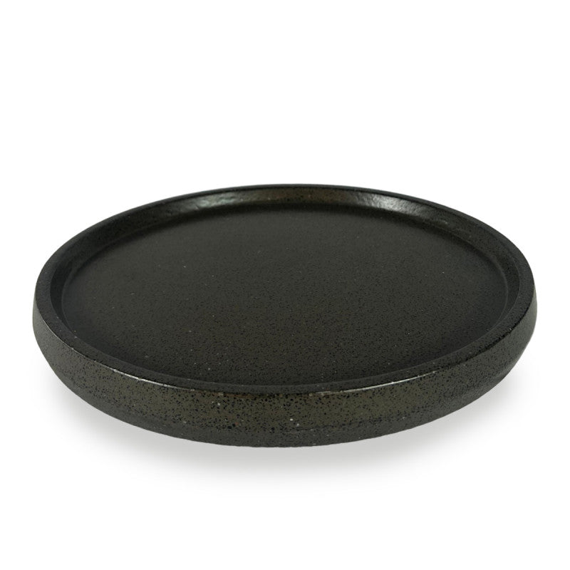 Set de Baño Terrazo Black – Resina Símil Piedra Color Negro