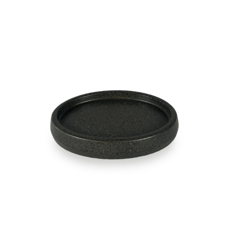Set de Baño Terrazo Black – Resina Símil Piedra Color Negro