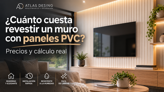 ¿Cuánto cuesta revestir un muro con paneles PVC? Precios y cálculo real