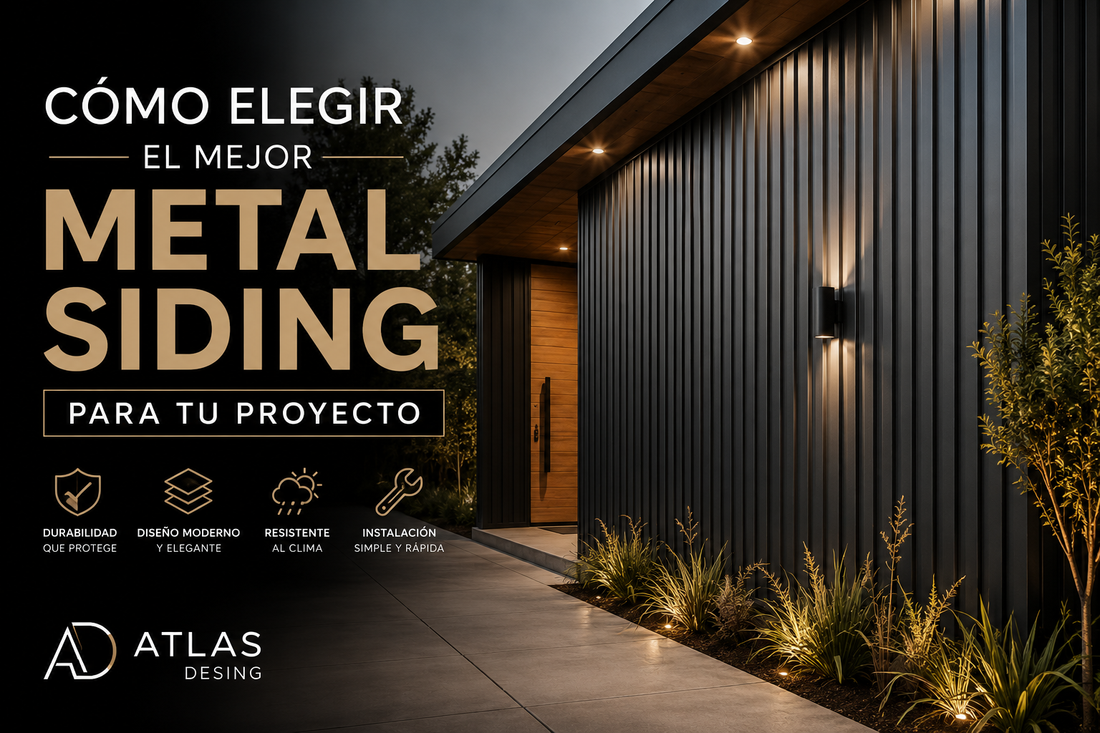 Cómo elegir Metal Siding para una fachada
