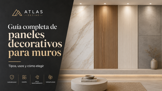 Guía de paneles decorativos para muros