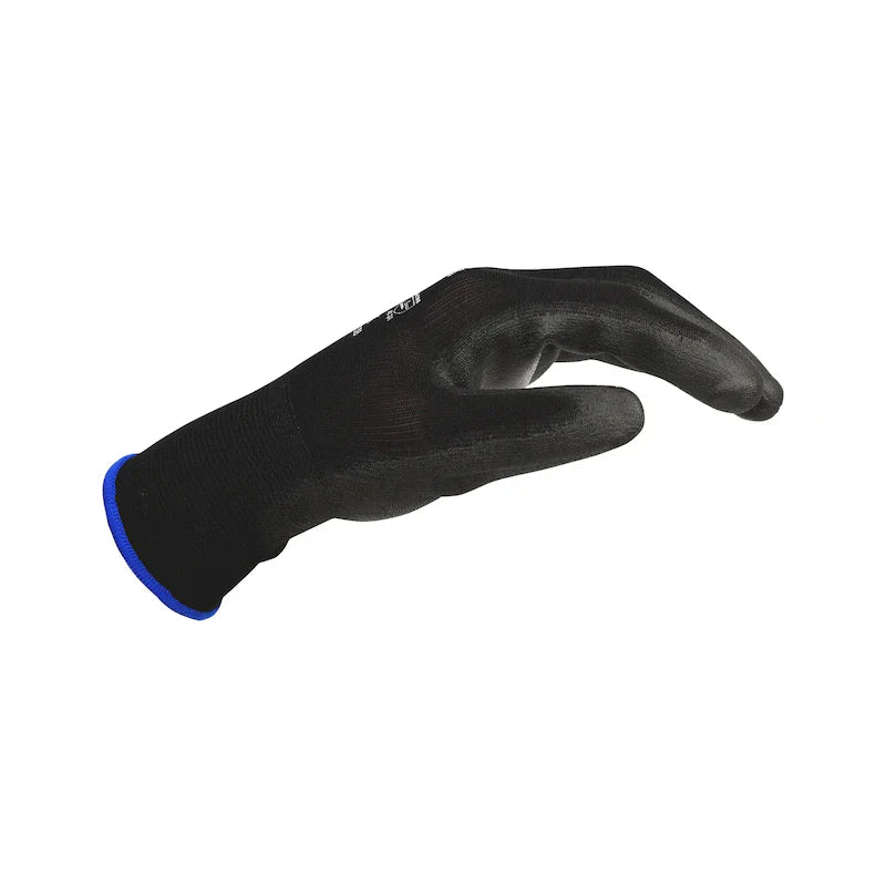 Guantes de Montaje PU Negro (12u)