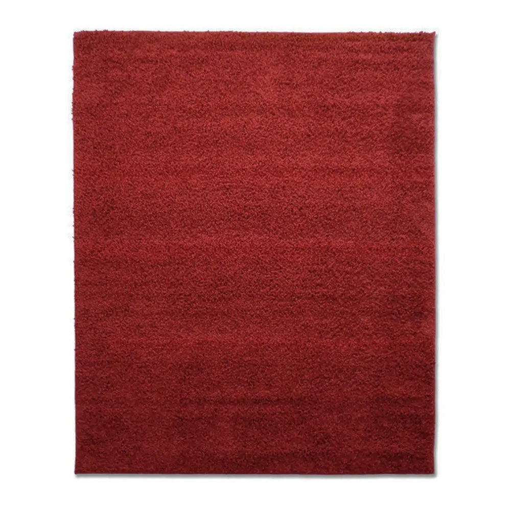 Alfombra Shaggy Lisa Rojo 133x180CM IDETEX