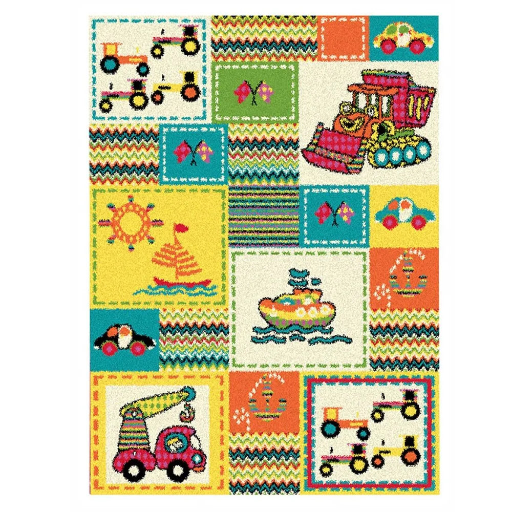 Alfombra Infantil Happy Boy 100x133CM IDETEX