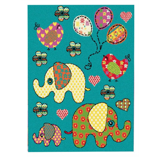 Alfombra Infantil Happy Girl 100x133CM IDETEX