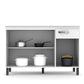 MUEBLE COCINA LAVAPLATOS ATLAS 120CM BLANCO