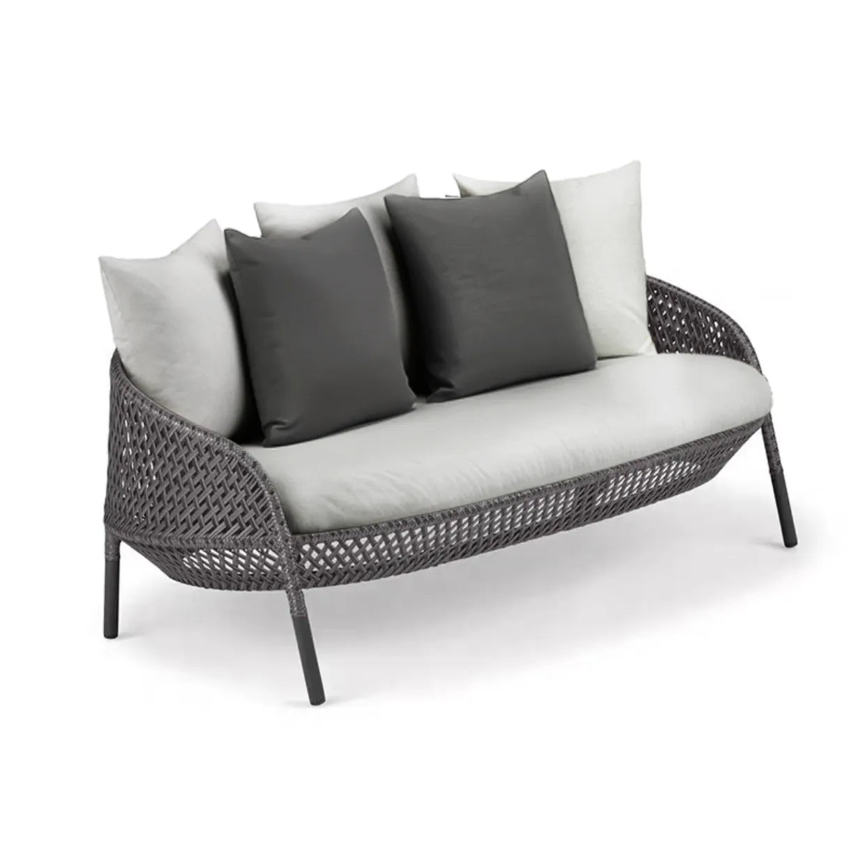 SOFÁ SILLÓN RATÁN CON COJÍN PARA TERRAZA OTF104