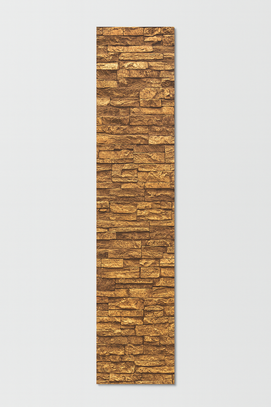 Panel Revestimiento PVC Ambar alveolar 2,6mt