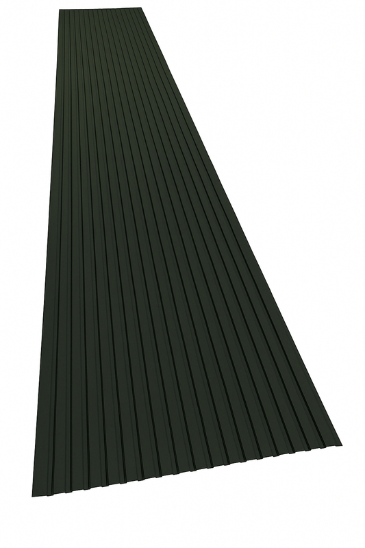 Metal Siding Black