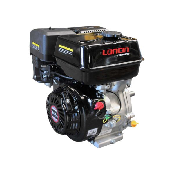 Motor Gasolina LONCIN  G240F,  8HP 4 tiempos