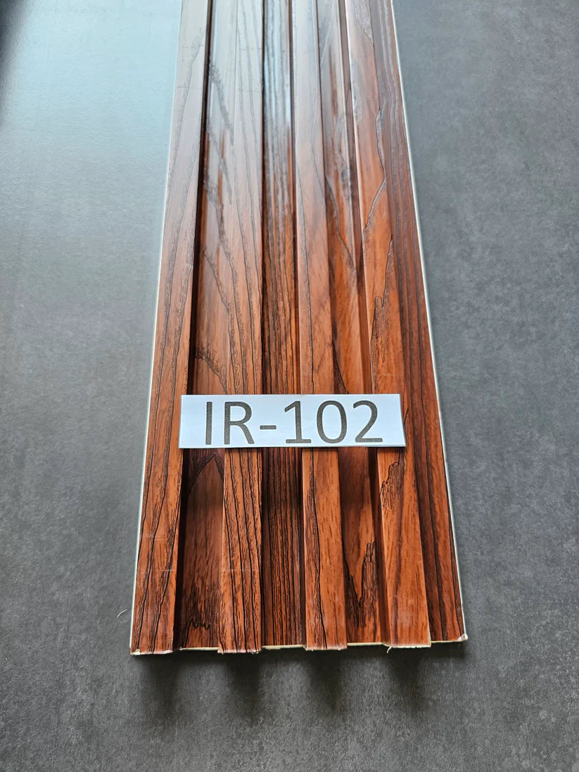 Pack 14 Panel Decorativo PVC Jatoba IR102