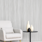 Revestimiento interior PVC Wood Panel Ranurado Ceniza