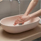 Lavamanos Minimal Pink – Cemento Arena 530 x 350 x 130 mm