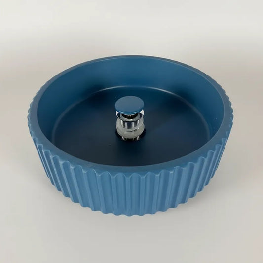 Lavamanos elegante Blue Cemento Azul