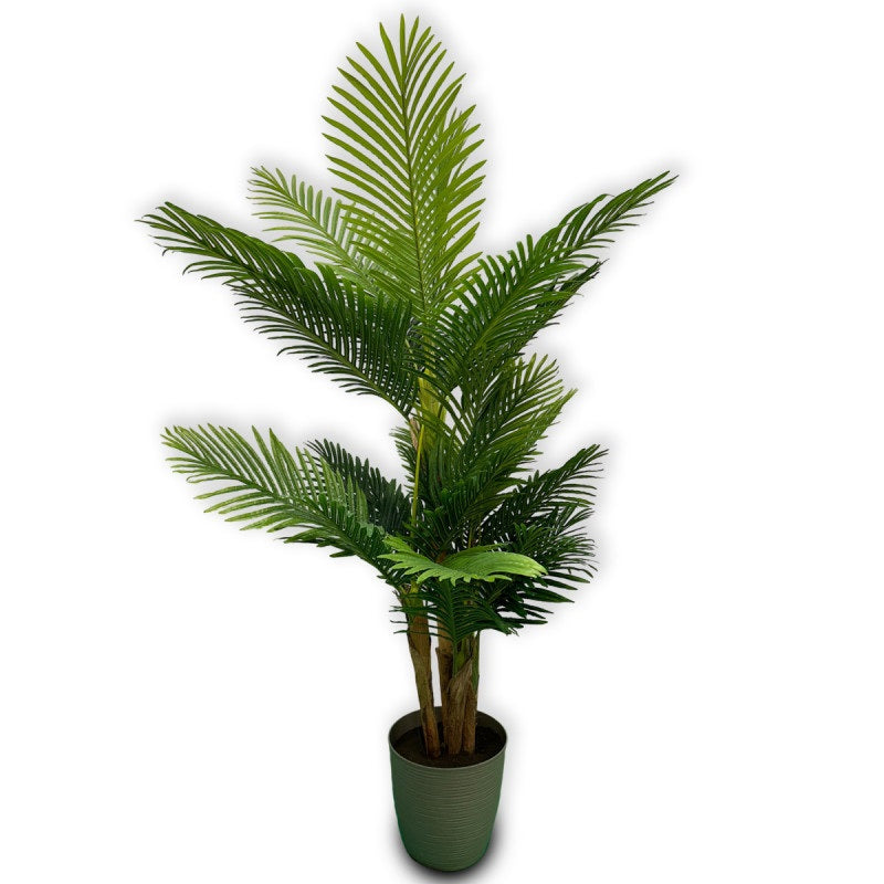 Planta Decorativa Artificial Palmera Areca 2.0mt (38 hojas)