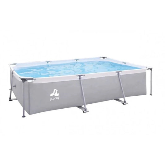 PISCINA RECTANGULAR JILONG 3x2x0.6cm GRIS