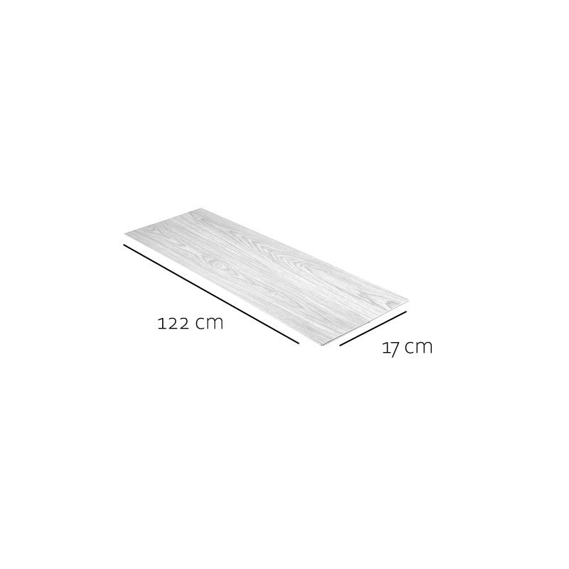 Piso Flotante  9106 White Grey Glossy 8.3mm 2.4 M2