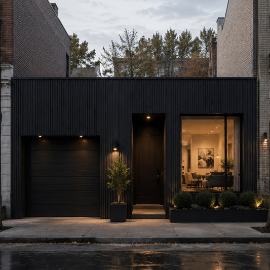 Metal Siding Black (caja 10u)