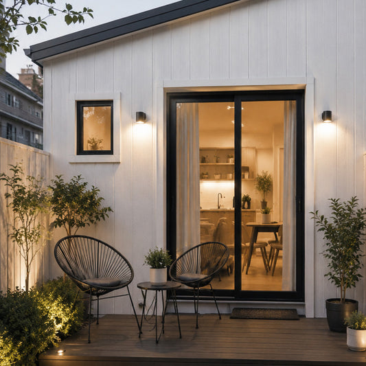 Revestimiento Exterior Metal Siding Blanco Embose