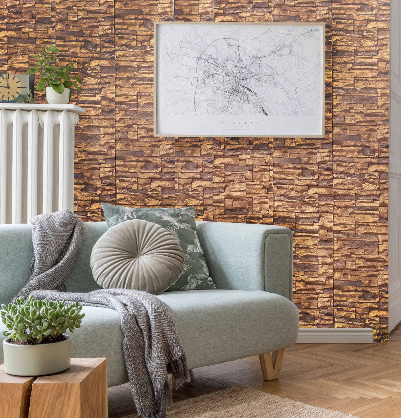 Panel Revestimiento PVC Ambar alveolar 2,6mt