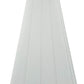 Metal Siding Blanco Embose 38,5 × 380 cm – Revestimiento Exterior
